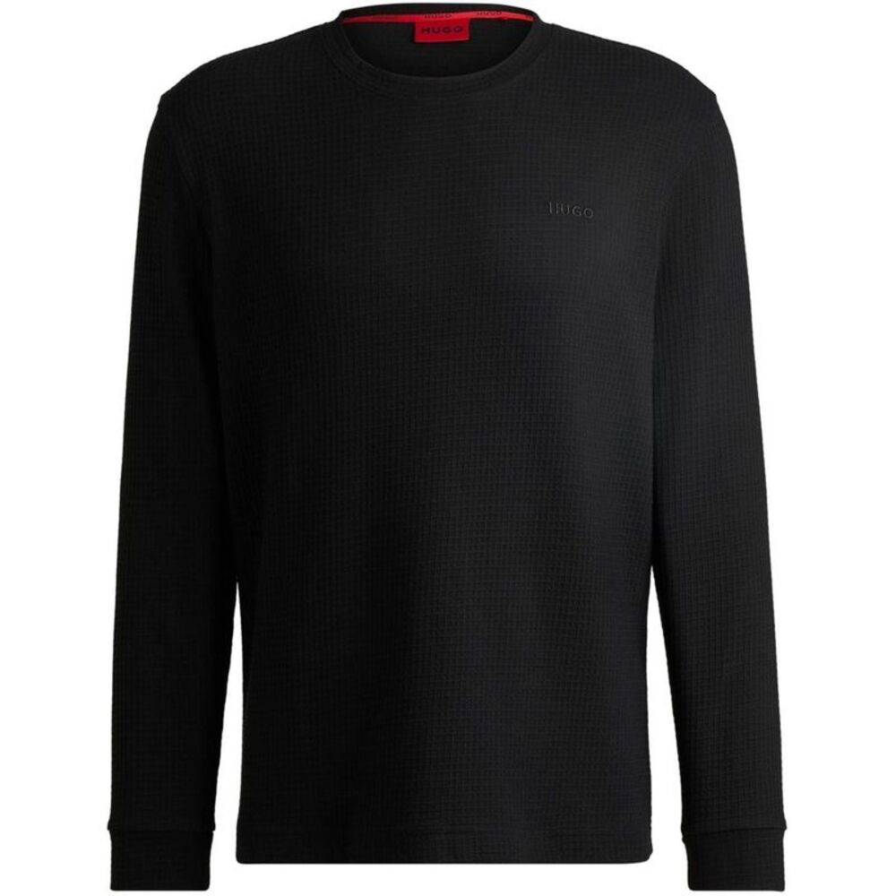 Hugo Mens Austin Long-Sleeved Pajama Top / Black